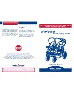 Preview for 1 page of Baby Trend Navigator Instruction Manual