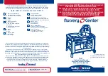 Preview for 1 page of Baby Trend Nurcery Center PY47777 Instruction Manual