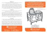 Предварительный просмотр 1 страницы Baby Trend PY72B Instruction Manual