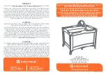 Preview for 1 page of Baby Trend RC34 Series Instruction Manual