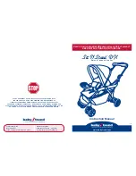 Предварительный просмотр 1 страницы Baby Trend Sit N Stand D X Instruction Manual