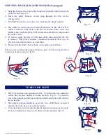 Предварительный просмотр 6 страницы Baby Trend Sit N Stand Plus Instruction Manual