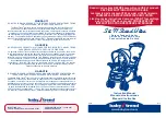 Baby Trend Sit N 'Stand Ultra Instruction Manual предпросмотр