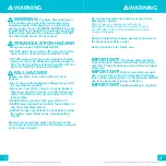 Preview for 2 page of Baby Trend SMART STEPS WK03 A Series Instruction Manual