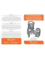 Preview for 1 page of Baby Trend TJ30 Instruction Manual