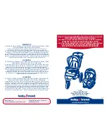 Baby Trend TJ73 Instruction Manual preview