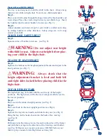 Preview for 7 page of Baby Trend Trend High Chair Instruction Manual