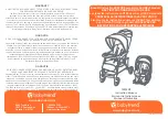 Baby Trend TS23 E Series Instruction Manual preview