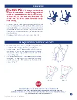 Preview for 4 page of Baby Trend Umbrella Stroller with Canopy Instruction Manual