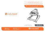 Предварительный просмотр 1 страницы Baby Trend WK14 C Series Instruction Manual