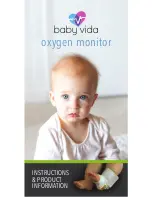 Предварительный просмотр 1 страницы Baby Vida Oxygen Monitor Instructions And Product Information