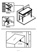 Preview for 2 page of baby&child AVA VANITY Assembly Instructions