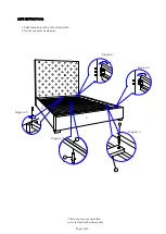 Preview for 2 page of baby&child EDIE TALL UPHOLSTERED BED Assembly Instructions