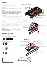 Предварительный просмотр 7 страницы baby&child FRENCH UPHOLSTERED WING CRIB Instructions Manual