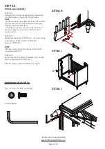 Предварительный просмотр 9 страницы baby&child FRENCH UPHOLSTERED WING CRIB Instructions Manual