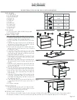 baby&child INDUSTRIAL PIPE SINGLE DESK WITH DRAWERS Quick Start Manual preview