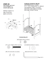 Предварительный просмотр 8 страницы baby&child Sutton 5463-0612 Assembly Instructions Manual