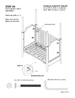 Предварительный просмотр 9 страницы baby&child Sutton 5463-0612 Assembly Instructions Manual