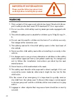 Preview for 20 page of Babyauto BFL010 Instruction Manual