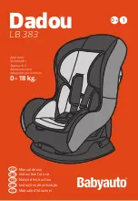 Babyauto Dadou LB 383 Instructions For Use Manual preview