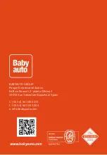 Предварительный просмотр 48 страницы Babyauto Dadou LB 383 Instructions For Use Manual