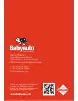 Preview for 21 page of Babyauto multimax savile V8A Instructions For Use Manual