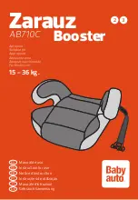 Preview for 1 page of Babyauto ZARAUZ Booster AB710C Instructions For Use Manual