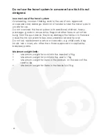 Preview for 20 page of Babybee Prams Comet Instruction Manual