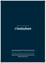 Preview for 24 page of Babybee DUO3 Product Manual