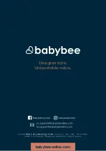 Preview for 24 page of Babybee noa Manual