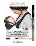 Preview for 1 page of BabyBjorn Baby Carrier Active Owner'S Manual