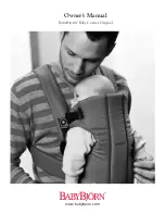 BabyBjorn BaByBjorn Baby Carrier Original Manuel Du Propriétaire preview