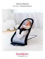 Предварительный просмотр 1 страницы BabyBjorn Babysitter Balance Owner'S Manual