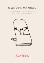 BabyBjorn BALANCE SOFT Owner'S Manual preview