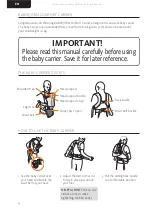 Preview for 2 page of BabyBjorn COMFORT Owner'S Manual