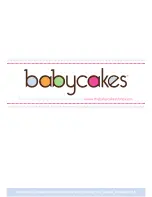 Предварительный просмотр 16 страницы Babycakes CAKE POPS CPM-20 Instruction Manual