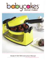 Babycakes DN-76R Instruction Manual preview