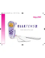 Предварительный просмотр 1 страницы Babycare TENS Elle TENS 2 Instructions For Use Manual