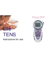 Предварительный просмотр 1 страницы Babycare TENS Elle TENS Instructions For Use Manual