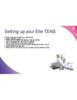 Предварительный просмотр 4 страницы Babycare TENS Elle TENS Instructions For Use Manual