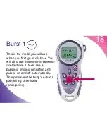 Предварительный просмотр 18 страницы Babycare TENS Elle TENS Instructions For Use Manual