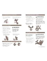 Preview for 9 page of BabyCargo 100 Series Owner'S Manual