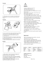 Preview for 2 page of Babyco FLAIR Assembly And Use