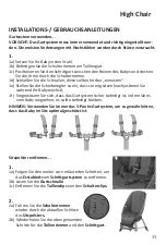 Preview for 11 page of BabyGo 360 High Chair Assembly Instructions Manual