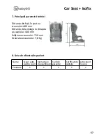 Preview for 57 page of BabyGo ISO Assembly Instructions Manual