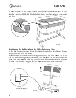 Предварительный просмотр 8 страницы BabyGo Side Crib Assembly Instructions Manual