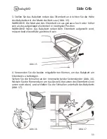 Предварительный просмотр 11 страницы BabyGo Side Crib Assembly Instructions Manual