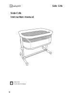 Предварительный просмотр 14 страницы BabyGo Side Crib Assembly Instructions Manual