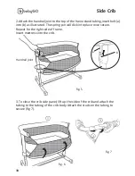 Предварительный просмотр 18 страницы BabyGo Side Crib Assembly Instructions Manual