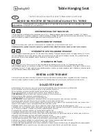 Preview for 9 page of BabyGo Table Hanging Seat Assembly Instructions Manual